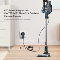 1 x RAW Customer Returns KFD Replacement Battery Charger for 32V Vax Blade Cordless Pro Stick Vacuum Cleaner TBT3V1B1, TBT3V1P1, TBT3V1P2, TBT3V1T1 34V 600mA AC Adapter for VAX Blade 2 VBB2ASV1 Vac Hoover 28.8V Power Cable - RRP £16.99