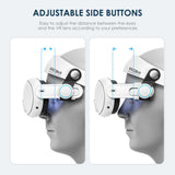 1 x RAW Customer Returns KKCOBVR Q3 Halo Strap Compatible with Meta Quest 3 Enhanced Comfort, Replacement Elite Head Strap for Oculus 3 by Adjusting The Side Knobs - RRP £26.99