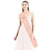 6 x Brand New NETUME Birthday Sash for Women, Rose Gold Birthday Sashes with It s My 30th Birthday Satin Sash for Birthday Party, Personalised Sashes Happy Birthday Sash for Adults Ideal Birthday Accessories Gifts - RRP £24.42