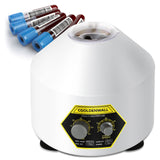 1 x RAW Customer Returns CGOLDENWALL Lab Centrifuge 6 20ml with Transparent Lid, 4000rpm Speed, 60min Timer, 1790xg RCF for Separation of Samples Qualitative Analysis 5 7 10ml Vacutainer 10 15ml Centrifuge Tubes Available - RRP £115.0