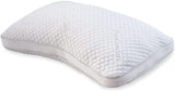 1 x RAW Customer Returns PureComfort Curved Pillow - Adjustable Side Sleeper Pillow for Neck and Shoulder Pain - Cervical Contour Pillow for Sleeping - Memory Foam Loft Pillow for Back or Side Sleepers - RRP £19.99