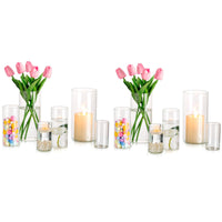 RAW Customer Returns Job Lot Pallet - Hurricane Candle Holders - 19 Items - RRP £1139.62