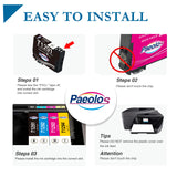 1 x RAW Customer Returns Paeolos T1295 Multipack Ink Cartridges T1291 T1292 T1293 T1294 Compatible for Epson Stylus SX535WD Ink Cartridges Stylus SX425W SX445W SX235W SX535WD WF 3520 8Black 3Cyan 3Magenta 3Yellow  - RRP £21.99