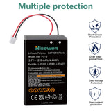 1 x RAW Customer Returns PS3 Controller Battery, Hisewen 2Pack LIP1359 LIP1472 LIP1859 Replacement Battery for Sony Playstation 3 PS3 Dualshock 3 CECHZC2E CECHZC2U Controller - RRP £13.99
