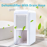 1 x RAW Customer Returns Hoomace 3 In 1 Small Humidifier Dehumidifier Combo With Air Filtration, Humidifiers Dehumidifier For Home Bedroom With Drain Hose Temperature Display,4 Modes,7 Color LED Lights,Timer Set  - RRP £49.99