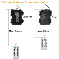 1 x RAW Customer Returns DSLebeen Festoon Lights Outdoor Battery Powered 9m 30ft Waterproof Battery Fairy Lights 12pcs A60 Large LED String Bulb Light with Remote Control Decorative Lighting for Garden, Patio, Christmas - RRP £25.99