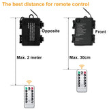 1 x RAW Customer Returns DSLebeen Festoon Lights Outdoor Battery Powered 9m 30ft Waterproof Battery Fairy Lights 12pcs A60 Large LED String Bulb Light with Remote Control Decorative Lighting for Garden, Patio, Christmas - RRP £25.99