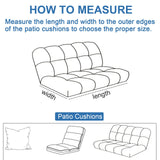 1 x RAW Customer Returns GARPROVM Garden Cushion Storage Bag, 420D Oxford Fabric Garden Furniture Cushion Storage Bag Outdoor Cushion Storage Bags with Handle Zipper Storage Bag for Outdoor Cushions 125x40x55 cm, Black  - RRP £13.58