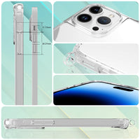 4 x Brand New UYMO Handykette H lle mit Band F r iPhone 14 Pro 6.1 - mit 2 St ck Schutzfolie kameraschutz Glas, Necklace Transparent Handyh lle Case mit Schnur Abnehmbar,Schutzh lle zum Umh ngen Kordel, Ros gold - RRP £43.28