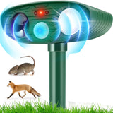 1 x RAW Customer Returns Coldwords Cat Repellent, Garden Cat Repellent Cat Deterrents, Ultrasonic Solar Animal Repellent, Solar Powered Waterproof, Outdoor Animal Repeller Motion Sensor for Garden Yard Squirrels Cats Rats Fox - RRP £20.35