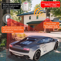 3 x RAW Customer Returns 4VWIN Home Security Wireless Driveway Alarm 1 Receiver and 1 PIR Motion Sensor Detector Infrared Alert System Kit - RRP £56.97