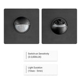 1 x RAW Customer Returns SEBSON Outdoor Lights Mains Powered - Security Lights Outdoor Motion Sensor - PIR Sensor - LED Outside Wall Light - Cool White, 15W 1000lm IP65 - Anthracite - RRP £27.99
