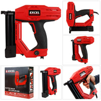 1 x RAW Customer Returns Excel 2-in-1 Electric Stapler Nailer Gun 15-32mm 18 Gauge Heavy Duty 240V 50Hz - Electric Nail Gun - Corded Nailer Gun - Ideal for Woodworking, Decorating, Construction Jobs - RRP £48.98