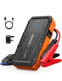 1 x RAW Customer Returns AstroAI S8 Car Battery Booster Jump Starter Power Pack,1500A 12V Portable Car Jump Starter Power Bank for Up to 6.0L Petrol 3.0L Diesel Engines, With Smart Jumper and LED Torch - RRP £53.99