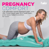1 x RAW Customer Returns HOLO The Original Inflatable Pregnancy Pillow - Full Body Maternity Airbed with Hole for Tummy - For Ultimate Sleeping Support Comfort - Say Goodbye to Pregnancy Related Aches and Pains Mint  - RRP £44.99