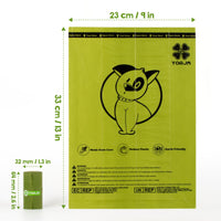 1 x RAW Customer Returns YORJA Dog Poo Bags, 360 Pet Poop Bags, Extra Thick and Strong 100 Leak-Proof Biodegradable Waste Bags - RRP £12.22