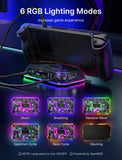 1 x RAW Customer Returns JSAUX RGB Docking Station for Steam Deck OLED ROG Ally Legion Go, 12-in-1 Steam Deck Dock with 4K 120Hz HDMI DisplayPort Gigabit Etherne USB-C 3.2 USB-A 3.2 2.0, Support VRR, ALLM, HDR - HB1201S - RRP £79.99