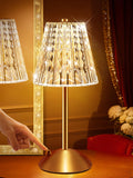1 x RAW Customer Returns One Fire Table Lamp Touch Lamps Bedside Table lamp, 10-Way Dimmable Table Lamps for Living Room, 3 Colors Small Lamp for Bedroom Lamp,Rechargeable Lamp Battery Operated Lamp,Cordless Lamp Battery Lamp - RRP £19.99