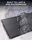 1 x RAW Customer Returns  IP68 Waterproof BigBlue 200W Portable ETFE Solar Panels with Connector, 52.8V SolarPowa 200 Solar Charger with Kickstands for Camping, RV Fast Charge Cellpowa 2500 and Other Brand Power Station - RRP £199.99