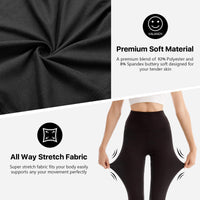 1 x RAW Customer Returns SINOPHANT High Waisted Leggings with Pockets for Women, Buttery Soft Elastic Opaque Tummy Control Stretchy Yoga Pants Trousers 3 Pack, Black,S-M - RRP £22.99