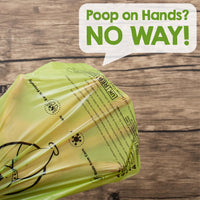 1 x RAW Customer Returns YORJA Dog Poo Bags, 360 Pet Poop Bags, Extra Thick and Strong 100 Leak-Proof Biodegradable Waste Bags - RRP £12.22