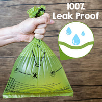 1 x RAW Customer Returns YORJA Dog Poo Bags, 360 Pet Poop Bags, Extra Thick and Strong 100 Leak-Proof Biodegradable Waste Bags - RRP £12.22